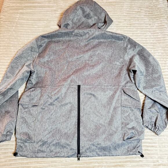 Life Code Progressive Jacket Mens Size Large Cargo Zip Hooded Windbreaker - Picture 3 of 12